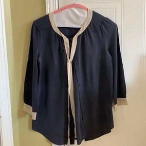 Aritzia Babaton Silk Blouse size XS